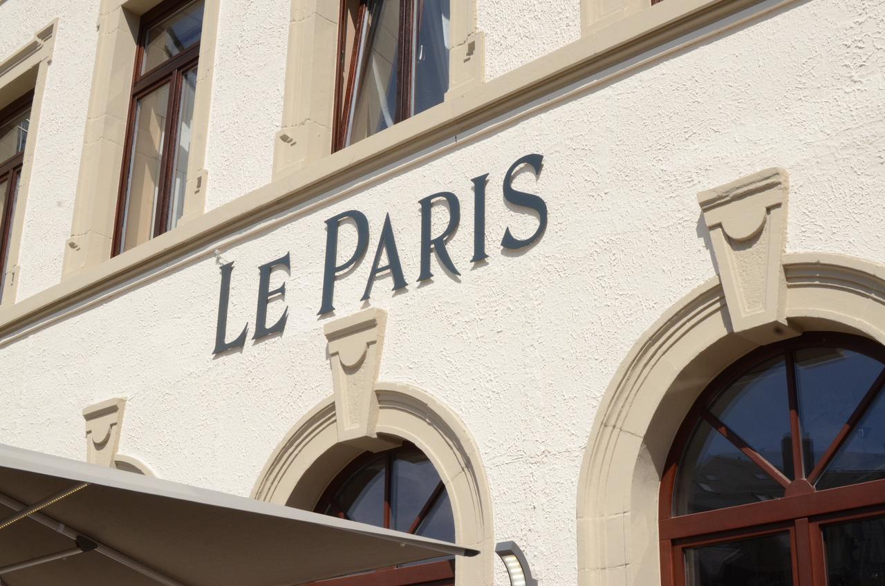 Hotel Restaurant Le Paris Мондорф-Лес-Баинс Экстерьер фото